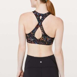 LULULEMON Time To Sweat Bra * Flowerescent Multi*